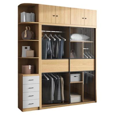 现代简约家用卧室推拉门衣柜