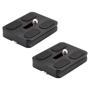 NEEWER/纽尔 PU50通用阿卡快装板铝合金防滑单反微单相机三脚架独脚架云台底座快速释放版