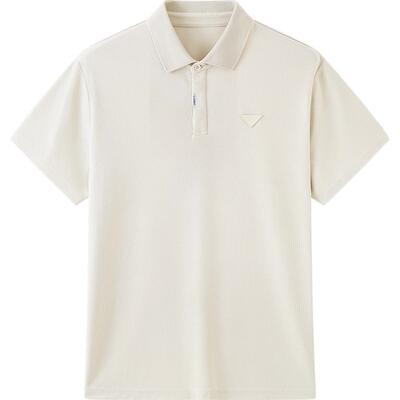 骆驼男装夏男款短袖POLO衫