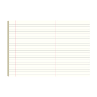 a3思维导图草稿纸笔记本大尺寸专用纸试卷型拍纸本加厚空白横线分区美式易撕考研英语背单词演算本超大纸张