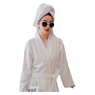 五星级酒店浴袍纯棉毛巾料秋冬