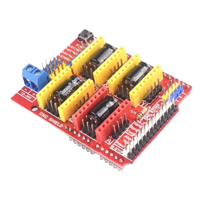 cnc shield v3雕刻机扩展板 3D打印机 A4988驱动板欣薇