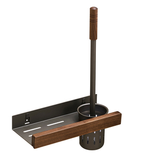 卫生间马桶刷家用无死角置物架壁挂式洗手间免打孔洗厕所刷子套装