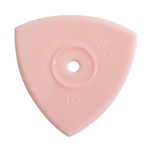 一片3种厚度中阮拨片专业拨子尼龙柳琴拨片小阮大阮月琴弹片耐磨