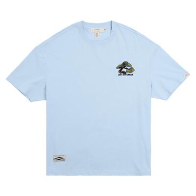 重磅毛巾T恤男夏PANMAX大码