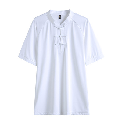 夏短袖云柔冰丝太极服练功服