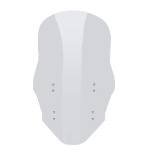 适用于隆鑫无极350 SR4MAX风挡改装防风板护胸加高护扳前挡风玻璃