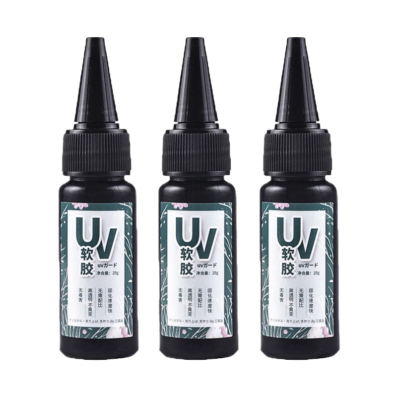 uv滴胶稠款uv胶树脂水晶滴胶 紫外线灯速干胶星空手工滴胶diy材料