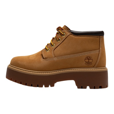 Timberland添柏岚大黄靴女鞋冬季新款厚底中帮靴户外踢不烂马丁靴