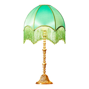 法式复古台灯欧式宫廷客厅玄关装饰卧室床头灯语音遥控调光温馨