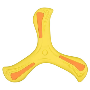 手抛儿童回旋镖大号玩具飞回来摔不烂户外亲子互动玩具三叶回力标