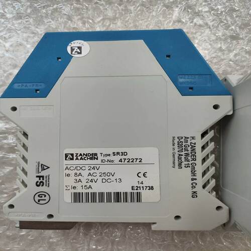 询价SR3D继电器24VZANDER供应请