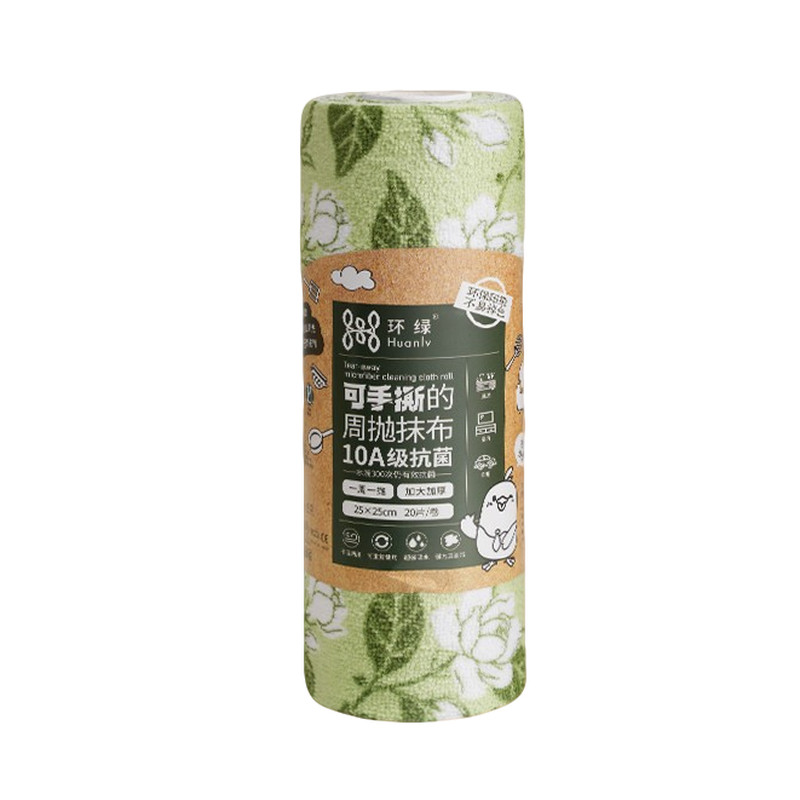 撕撕乐周抛加厚抗菌干湿两用抹布