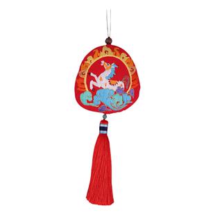 平安符香包刺绣手工diy手作自绣材料包平安福荷包香囊马绣品苏绣