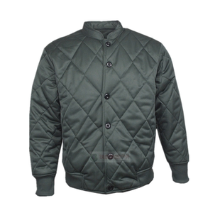 防寒棉衣裤套装棉袄棉裤加厚寒冷地区棉衣 保暖防风军绿色棉衣裤