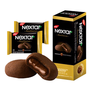 纳宝帝丽芝士纳之星布朗尼巧克力曲奇饼干112g休闲小吃零食