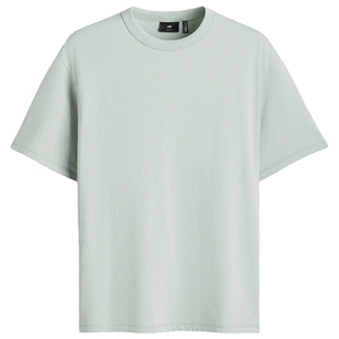 HM男装女装T恤春季透气凉感COOLMAX®休闲柔软圆领短袖0948441