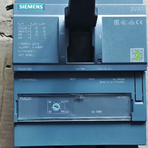 溢价-断路器3VA1450-4EE32-0AA0, 500A
