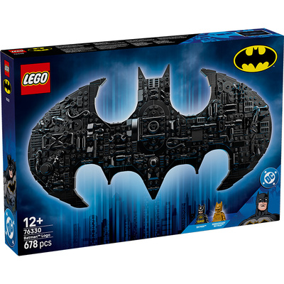 LEGO乐高76330蝙蝠侠标志益智拼搭积木儿童模型玩具