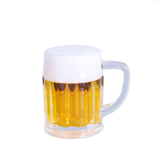 仿真啤酒杯玻璃杯蛋糕装饰摆件男士爸爸父亲节烘焙甜品台装扮配件