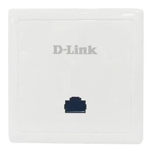 友讯D-Link DI-800WF 双频双千兆标准86面板式无线AP酒店KTV无线接入点802.11AC Wave2 1200M 标准POE AC管控