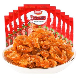 余同乐辣条素肉多口味组合北京烤鸭散装称重儿时小零食