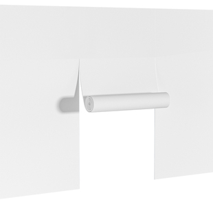 磁吸珐琅白板墙贴墙面冰箱贴展示板厨房家用铁性磁铁哑磁力金属板免打孔照片背景板可擦写字小黑板磁吸板定制