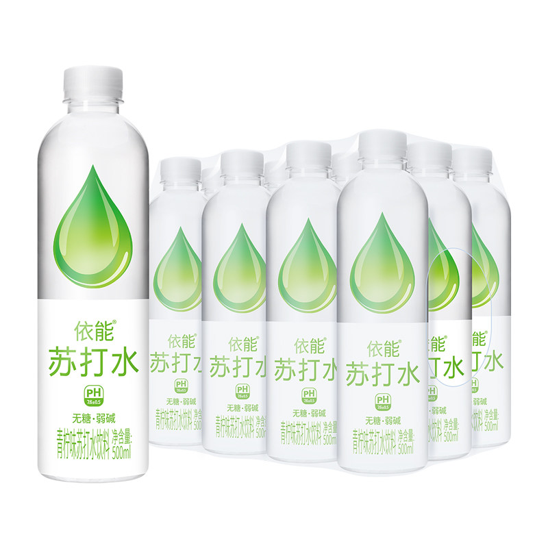 依能苏打水500ml*12瓶整箱