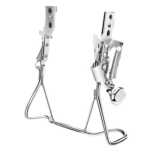 电动车后支撑架雅迪爱玛通用加粗加厚双脚撑停车架电瓶车配件大全