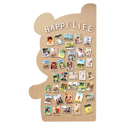 照片墙毛毡板可移除墙贴