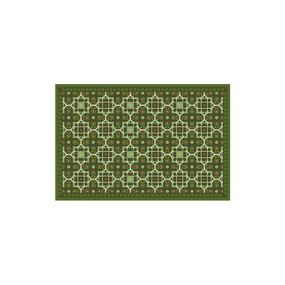 北欧轻奢风高级pvc加厚入户门地垫防水抗污2026款皮革进门口地垫