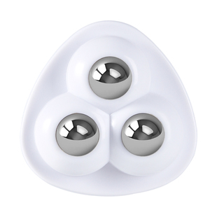 迷你万向轮可粘贴家具底座牛眼轮静音脚轮双轮滚珠尼龙轮推车小轮