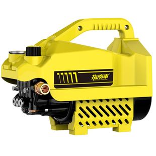 指南车家用高压洗车机水泵220v大功率便携式刷车水枪神器抢清洗机