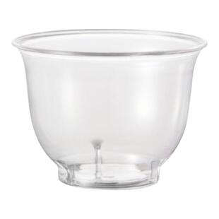 一次性功夫茶杯高档品茗杯加厚耐高温透明小号喝茶杯子配收纳杯架