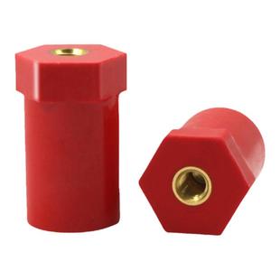 JYZ绝缘子新能源接线柱内螺纹型M8公制/纯黄铜芯环保/阻燃UL-94V0