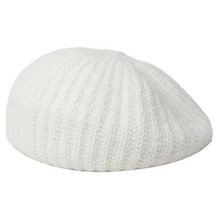 毛线帽子女秋冬季针织贝雷帽马海毛羊毛云朵八角画家可爱冬天保暖