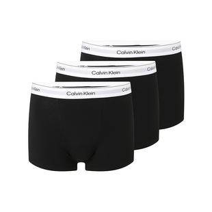 【自营】Calvin Klein/ck 男士棉质平角内裤三件套 LV00NB4286