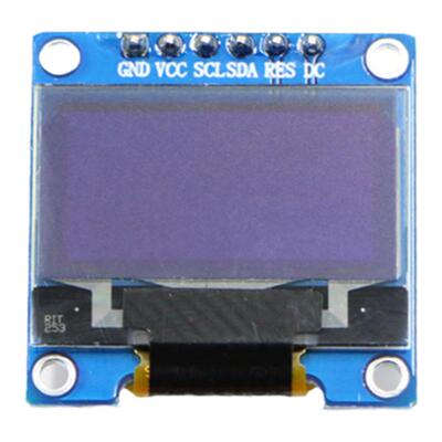 0.96寸OLED液晶显示屏模块送例程