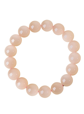 凤飞凰和田玉藕粉猫眼轻奢手串