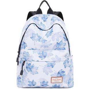 Forever cultivate简约双肩包女韩版 学院风书包女大学生背包百搭