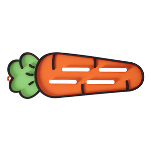 胡萝卜锅盖垫2025新款放锅盖神器锅盖放置器硅胶台面沥水垫菜板架