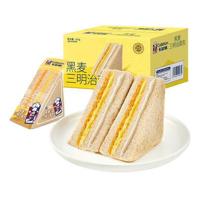 卡尔顿水牛乳吐司整箱早餐零食