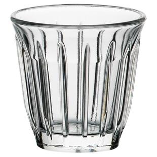 法国进口LA ROCHERE 经典Zinc玻璃杯水杯拿铁杯 意式咖啡杯 100ml