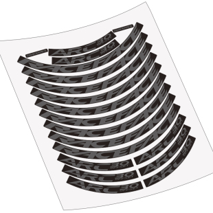 赛脸RACEFACE ARC30山地车轮组贴自行车单车刀圈轮毂装饰贴纸防水