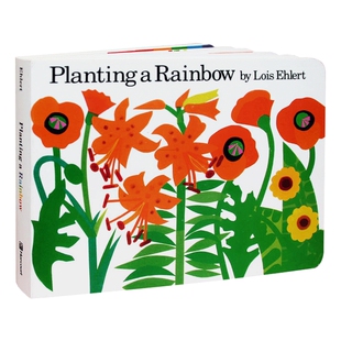 播种彩虹 英文原版绘本 Planting a Rainbow 吴敏兰廖彩杏推荐第88本 幼儿英语启蒙纸板书 提高宝宝想象力 英文版进口原版书籍