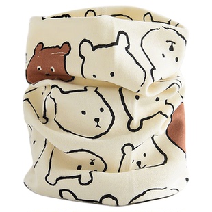 宝宝围脖婴幼儿脖套防风保暖护颈男女童围巾挡风小月龄新款秋冬季