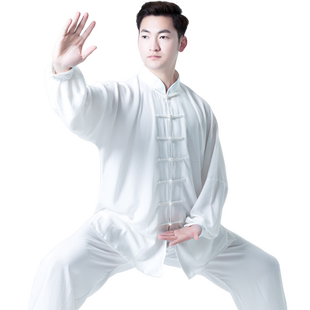 太极服男款2025新款秋冬八段锦练功服女高端中国风比赛表演太极服