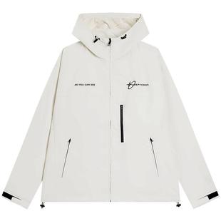 特步情侣外套2025秋冬新款薄款风衣户外夹克男女同款976327150579