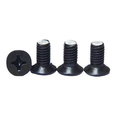 黑色十字沉头螺丝钉KM