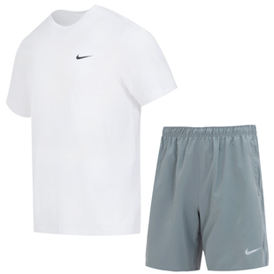Nike耐克男款运动套装夏季薄款透气速干短袖篮球短裤跑步健身T恤